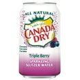 thumbnail image 6 of Canada Dry Caffeine Free Triple Berry Sparkling Seltzer Water, 12 fl oz, 12 Pack Cans, 6 of 7