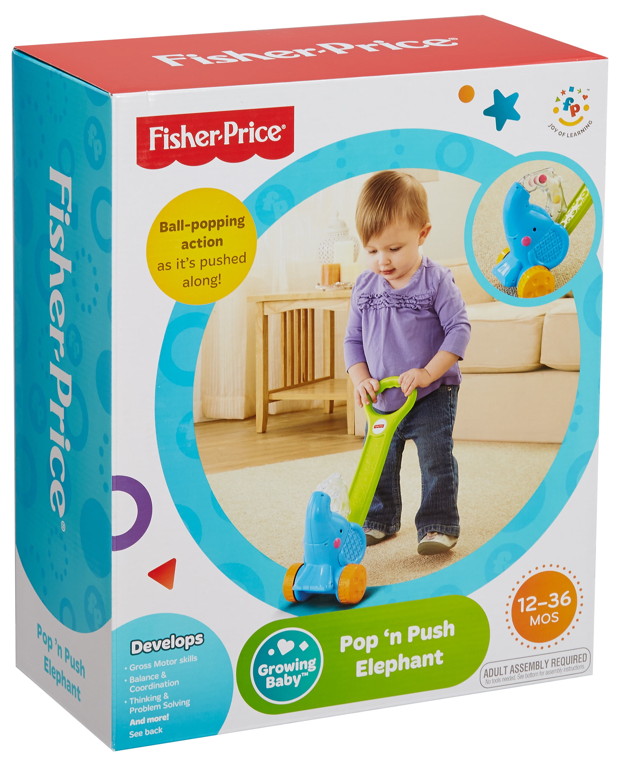 Fisher-Price Growing Baby Pop 'n Push 