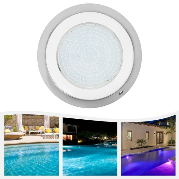 12V Swimming Pool Light RGB LED Spa Light Stainless Resin filled Underwater Lamp for Vacation Villas