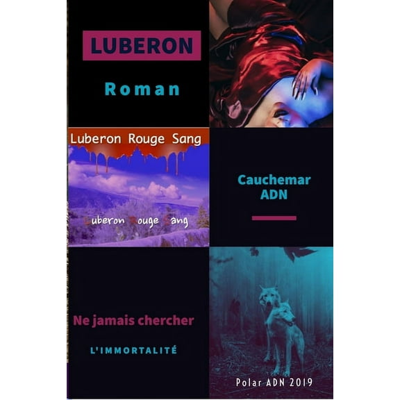 Luberon Rouge Sang: Cauchemar ADN, (Paperback)