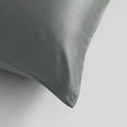 thumbnail image 4 of Flxxie Satin Silky Slip Cooling Body Pillowcase, Body Pillow Cover with Hidden Zipper, 20x54 Inches, Dark Gray, 4 of 5