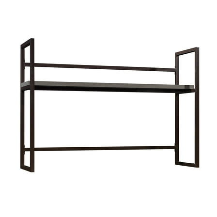 Sauder Manhattan Gate Computer Hutch, Mystic Oak Finish