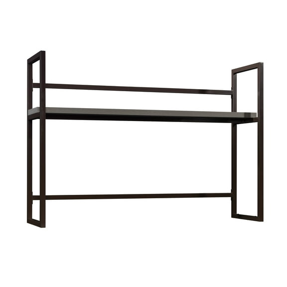 Sauder Manhattan Gate Computer Hutch, Mystic Oak Finish