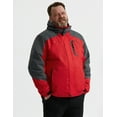 thumbnail image 5 of GEMYSE Men's Mountain Waterproof Ski Snow Jacket Winter Windproof Rain Jacket(Oriental Red,3XL), 5 of 5