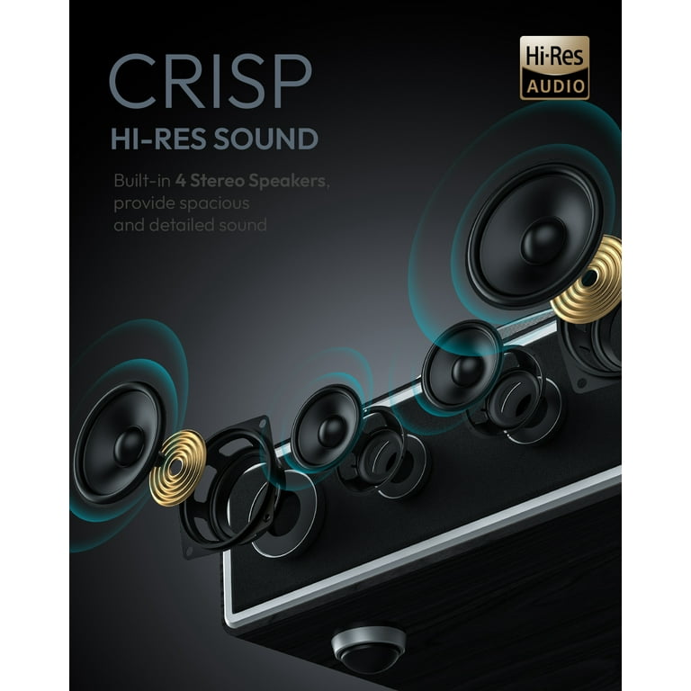 Tocadiscos Bluetooth Reproductor De Vinilos By ONE Reproductor