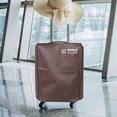 thumbnail image 3 of Foldable Waterproof Dustproof Luggage Cover Protector for 24-inch Trolley Case Suitcase (Coffee), 3 of 7