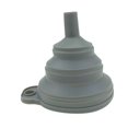 thumbnail image 3 of Embudo plegable de silicona Embudo para líquidos Embudo plegable Utensilio de cocina Hogar Gris, 3 of 9