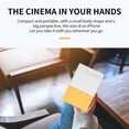 thumbnail image 4 of Mini Projector with Remote Controls,1080P HD Portable Mini Private Home Theater Projector, Outdoor Indoor LED Movie Projector, Suitable for Party Traveling Camping, 4 of 17