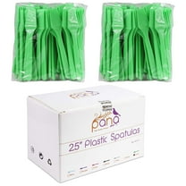 PANA 200 Pieces Cosmetic Disposable Plastic 2.5” Spatulas for Skin Care Facial Mask Spatula (Green – 200 Pieces in a Box)