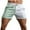 144#White, variant on Ftwytp Mens Casual Shorts Waffle Elastic Waist Drawstring Workout Running Jogging Shorts with 2 Pockets