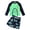 0317-20a Green, variant on Boys Rash Guard Swim Set Baby Boys Toddler Rash Guard Swimsuits with Swim Trunk Long Sleeve Swimwear Sets 12M-5T