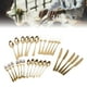 thumbnail image 5 of Juego De Cucharas Y Tenedores De Acero Inoxidable, Juego De Vajilla De 30 Piezas, Acabado De Espejo, Resistente, Fácil Limpieza Para Acampar ANGGREK Cocina, Decoración y Otros, 5 of 8