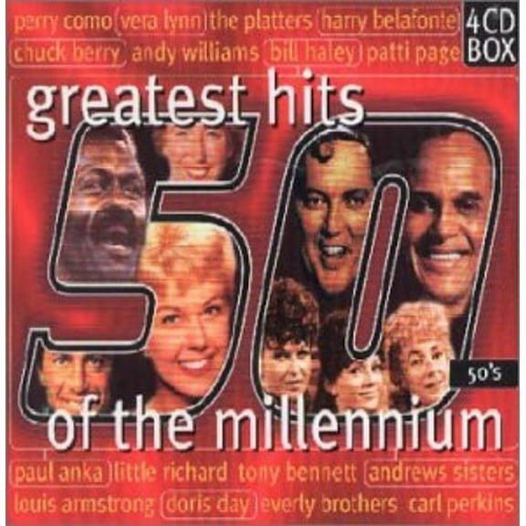 Various Greatest Hits Millennium 50's (CD)