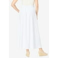 thumbnail image 2 of Woman Within Plus Size Petite 7-Day Maxi Skirt, 2 of 3