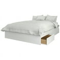 thumbnail image 3 of Pemberly Row Contemporary 2 Piece Full Size Bedroom Set in White, 3 of 6