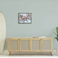 thumbnail image 2 of Stupell Industries Looming Palm Trees Tropical Sky Graphic Art Luster Gray Floating Framed Canvas Print Wall Art, Design by Nina Blue, 2 of 6