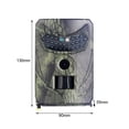 thumbnail image 1 of PR100C Trail Game Camera 3MP Color CMOS Image Sensor Security Monitor Infrared Waterproof Wildlife Camera For Scouting ,Lightweight  Compact, 1 of 6