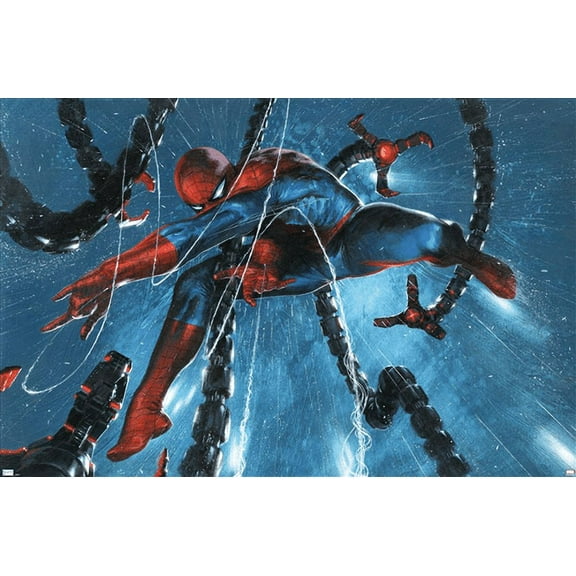 Marvel Comics - Spider-Man, Doctor Octopus - Rain Cover Wall Poster, 22.375" x 34"