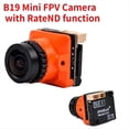 thumbnail image 3 of Cámara FPV 1800TVL 5MP 2,1 mm 1/8 Pulgadas Sensor Starlight 5V-40V NTSC/PAL con OSD para RC FPV Racing Drone Piezas de Bricolaje Naranja, 3 of 5