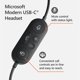 thumbnail image 4 of Microsoft I6P-00008 Conector USB Tipo C Auriculares USB Tipo C Modernos Circulares, 4 of 5