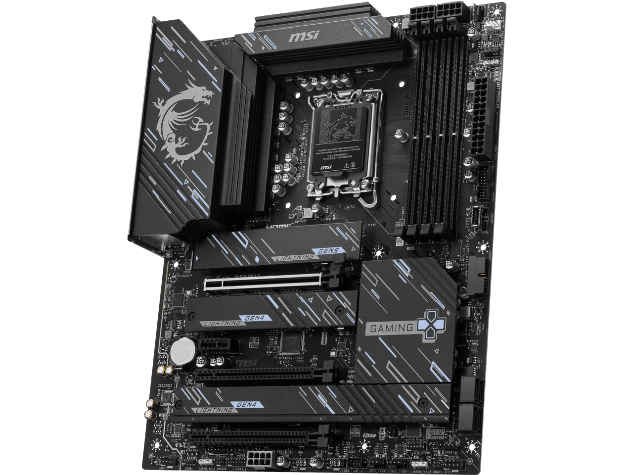 MSI Z890 GAMING PLUS WIFI LGA 1851 Intel Z890 SATA 6Gb/s ATX Motherboard
