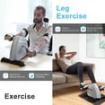 thumbnail image 4 of Mini Exercise ,  Under Desk  Pedal Exerciser Foot Cycle Arm &  Pedal Exerciser with LCD Screen Displays, 4 of 6