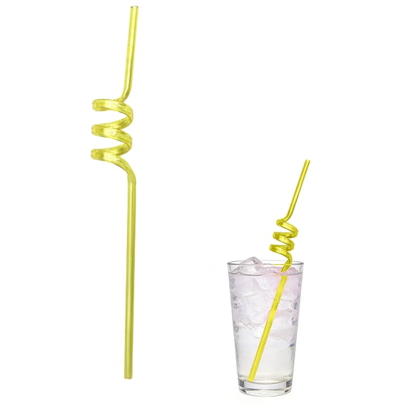 StlyGar 36 Silly Crazy Straws for Party Supplies Decor-Reusable Cute Plastic Twists Cocktail Drinking Straws Bulk for Classroom Prize Christmas Birthday Valentines Day Gift
