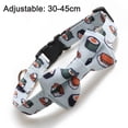 thumbnail image 2 of Equipado con un nudo de correa para collar de perro, collar de perro ajustable con cierre de seguridad de campana, bonito collar para mascotas., 2 of 5