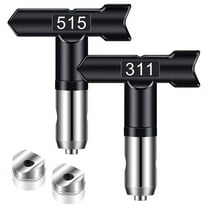 HOT 2Pcs Airless Paint Sprayer Tips Reversible for Machine Nozzles