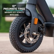 GOTRAX G7 Adult Electric Scooter, 10inch Tires,30miles,48V Foldable Urban E-scooter for city commuting, Black