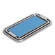 thumbnail image 2 of Anillo de dedo Soporte para teléfono celular Soporte de rotación de 360 ° Hebilla de anillo de metal Agarre de mano multiángulo (Plata), 2 of 8
