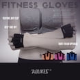 thumbnail image 5 of Catlerio Training Gloves Anti-slip Silicone Superfiber Cloth Finger Protector Handwear, 5 of 8