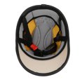 thumbnail image 3 of LOVIVER Motorcycle PU Leather Hat Cap Motocross Half Open Face Visor Blue, 3 of 8