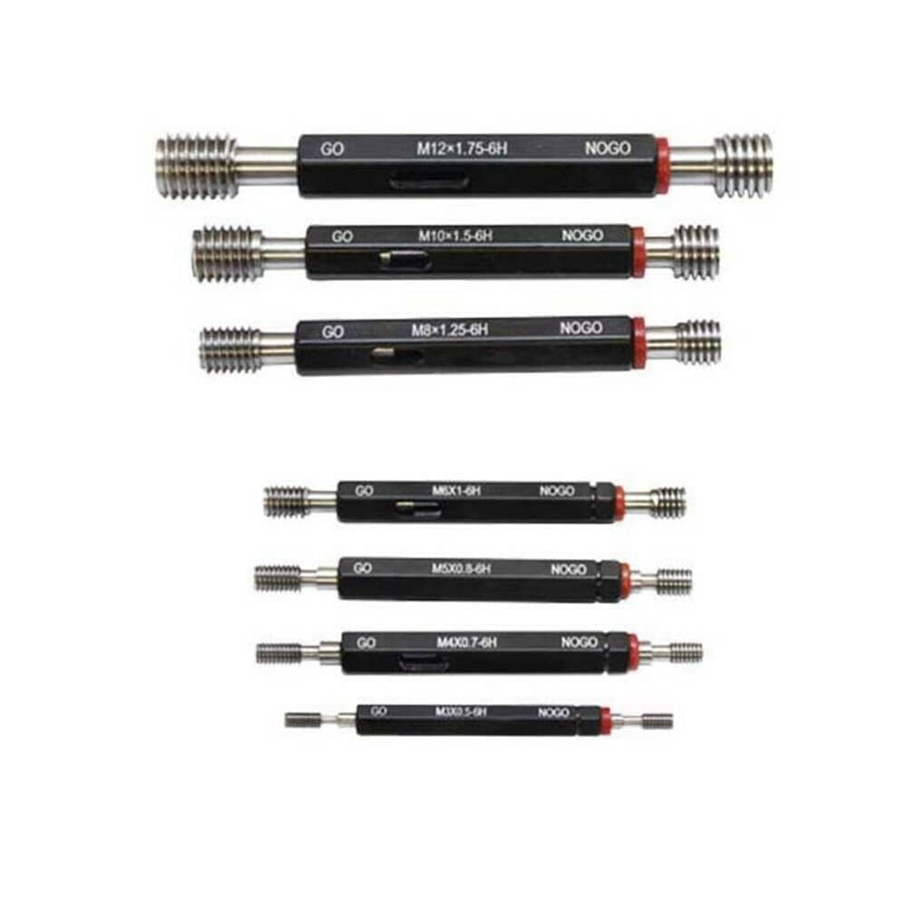 7 Piece H6 Metric Thread Plug GAGE Set Tolerance Gauge