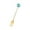 Blue, variant on SPRING PARK Stainless Steel Coffee Spoon, Sugar Funny Spoons, Baby Kids Tableware, Dessert Spoon, Multi-functional Kitchen Tools