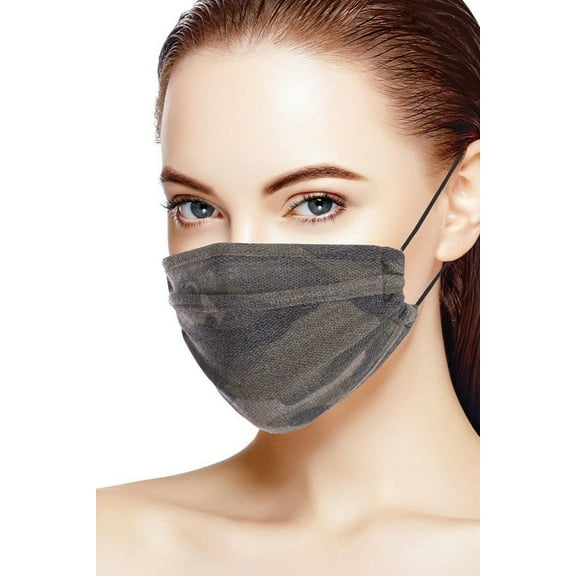 Camouflage 3d Reusable Face Mask Camouflage