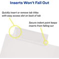 thumbnail image 4 of Big Tab Plastic Insertable Dividers, 8-1/2" x 11", 5 Tab, 4 of 8