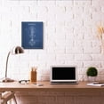 thumbnail image 4 of Football Blueprint Vintage Sports Design Stretched Canvas Wall Art by Daphne Polselli, 4 of 6