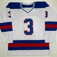 thumbnail image 4 of Autographed/Signed Ken Morrow Team USA Miracle On Ice 1980 White Hockey Jersey JSA COA, 4 of 4