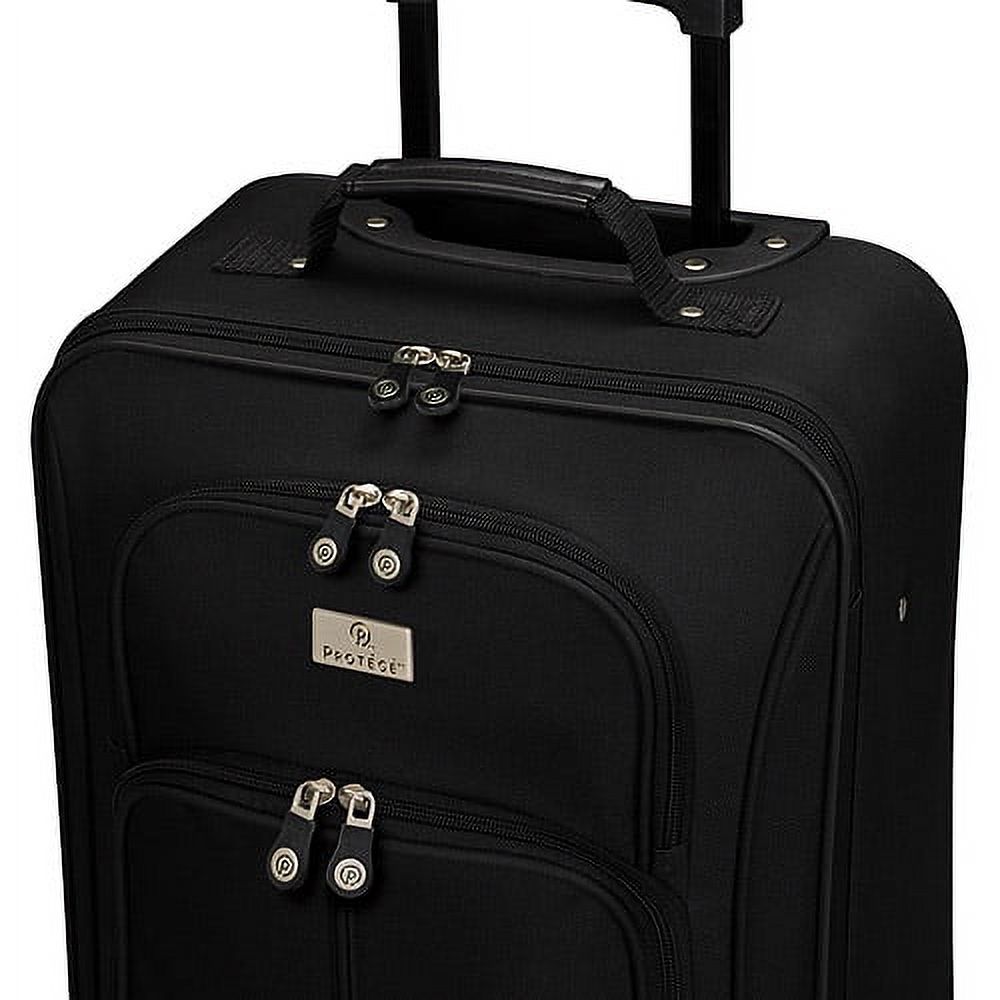 Generic 3-Piece Rolling Carry-On Luggage Value Set - image 2 of 4