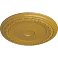 thumbnail image 3 of 31 1/8"OD x 1 1/2"P Carlsbad Ceiling Medallion Iridescent Gold Finished, 3 of 6