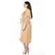 thumbnail image 2 of Vestido camisero de lino Roman Fashion /Tallas Extras, 2391 (Beige) beige 36, 2 of 7