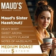 thumbnail image 3 of Maud's Sweet Hazelnut Flavored Coffee Pods, 18 ct, Medium Roast Flavored Coffee in Single Serve Pods – 100% Arabica Coffee, Compatible with Keurig K Cups Maker, 3 of 5
