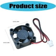 thumbnail image 3 of 30mm Fan DC5V 12V 24V Double Bearing Cooling Solution for Printing and Miniature Electronics, 3 of 8