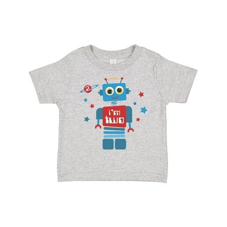 

Inktastic Robot 2nd Birthday Gift Toddler Boy Girl T-Shirt