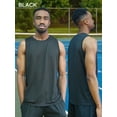 thumbnail image 3 of 5 Pack Men's Sleeveless Sports Quick-dry Tank Tops - Breathable, Fast-drying High Elasticity Fabric,Suitable for Gym and Fitness Training, USA Sizes m-xxxxl, 3 of 8