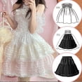 thumbnail image 2 of Youmylove Women Petticoat 2 Adjustable Skirt Lace Short Underskirt For Dress Fashion Gothic Style Vintage Hallowmas Party Clothes, 2 of 4