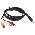 thumbnail image 1 of Cable Adaptador De Conector De 3,5 Mm A 3 Rca Tmvgtek Para estrenar, 1 of 8