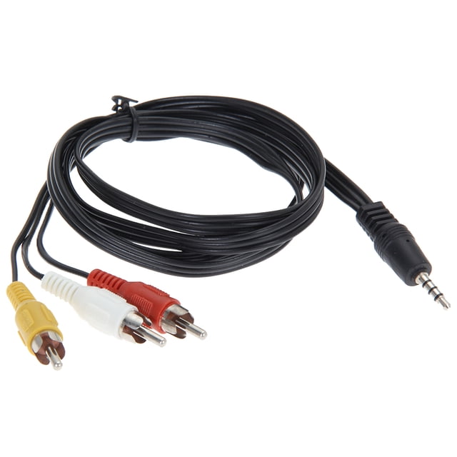 Cable Adaptador De Conector De 3,5 Mm A 3 Rca Tmvgtek Para estrenar