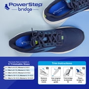 PowerStep Bridge Arch Support Insoles for Men & Women, Memory Foam Comfort Pain Relief Orthotics for Plantar Fasciitis
